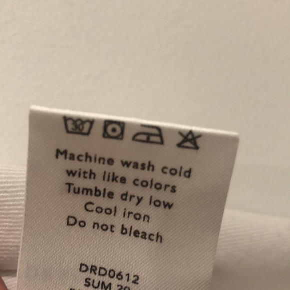 Draper James EUC White Denim Button Down Dress 🤍 - Picture 9 of 10